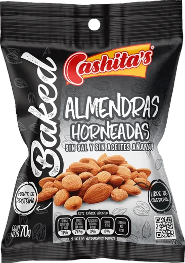 Empaque de Almendra horneada Cashitas