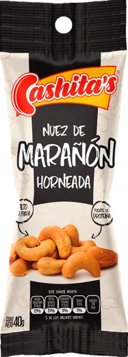 Empaque de Nuez de marañón horneada Cashitas