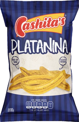 Empaque de Platanina Cashitas