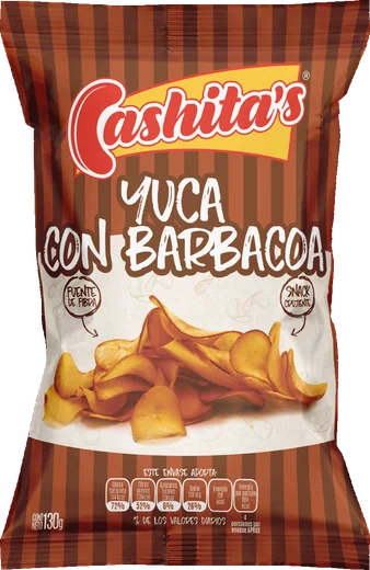 Empaque de Yuca con barbacoa Cashitas